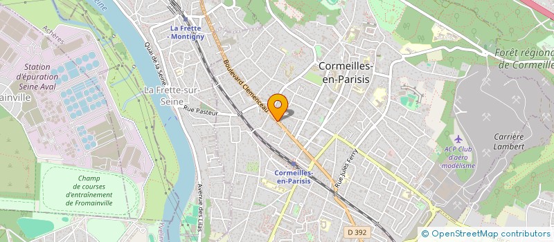 localisation de l'entreprise MONSIEUR MOHAMED EL MACHOUI  CORMEILLES-EN-PARISIS