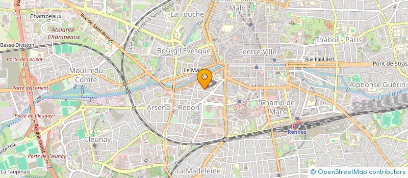 localisation de l'entreprise MONSIEUR MOHAMED EL MAZZOUZ  RENNES