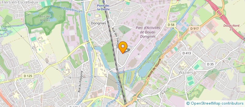 localisation de l'entreprise MONSIEUR MOHAMED EL MEDIOUNI  DOUAI