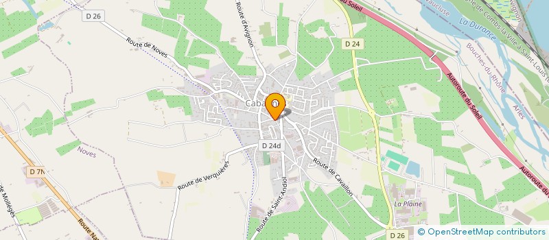 localisation de l'entreprise MONSIEUR MOHAMED EL MEFTAHI  CABANNES