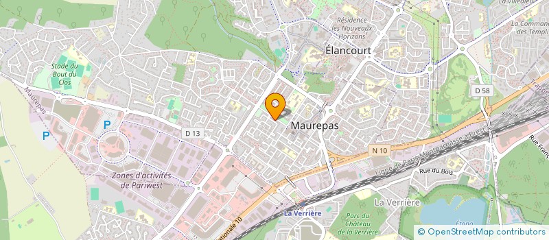 localisation de l'entreprise MONSIEUR MOHAMED EL MEHDI BENREGHAI  MAUREPAS