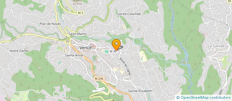 localisation de l'entreprise MONSIEUR MOHAMED EL MESSAOUD à VENCE