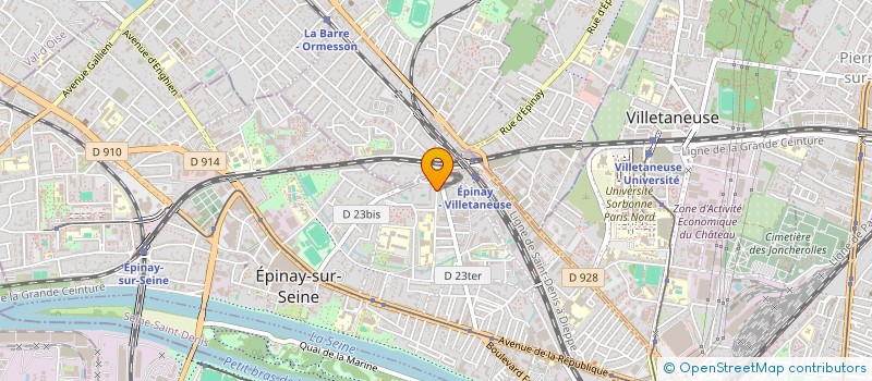 localisation de l'entreprise MONSIEUR MOHAMED EL METWALI ABDELHAK à EPINAY-SUR-SEINE