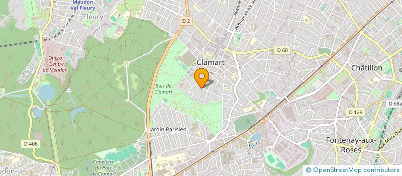 localisation de l'entreprise MONSIEUR MOHAMED EL MGHAZLI à CLAMART