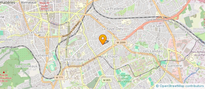 localisation de l'entreprise MONSIEUR MOHAMED EL MHADDEB  CLERMONT-FERRAND