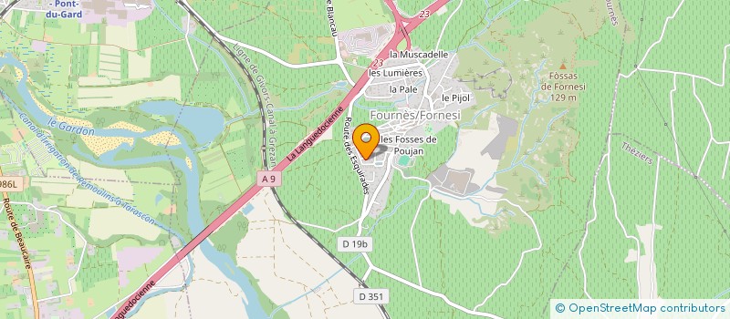 localisation de l'entreprise MONSIEUR MOHAMED EL MHAJI  FOURNES