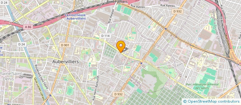 localisation de l'entreprise MONSIEUR MOHAMED EL MLAIEH  AUBERVILLIERS