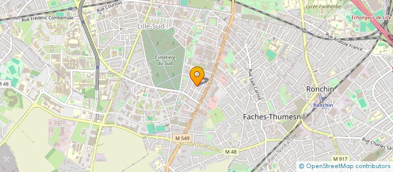 localisation de l'entreprise MONSIEUR MOHAMED EL MOHANNI à LILLE