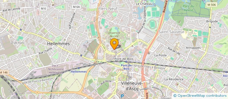 localisation de l'entreprise MONSIEUR MOHAMED EL MOKHTARI  VILLENEUVE-D'ASCQ