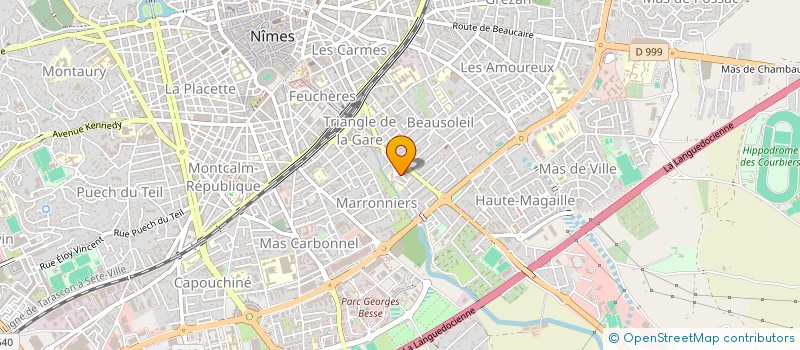 localisation de l'entreprise MONSIEUR MOHAMED EL MOUDNI à NIMES