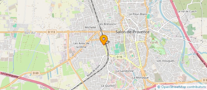 localisation de l'entreprise MONSIEUR MOHAMED EL MOUJAHID  SALON-DE-PROVENCE