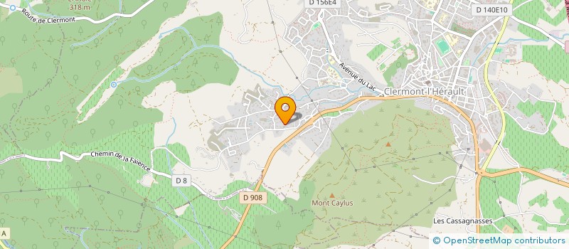 localisation de l'entreprise MONSIEUR MOHAMED EL MOUJOUD  CLERMONT-L'HERAULT