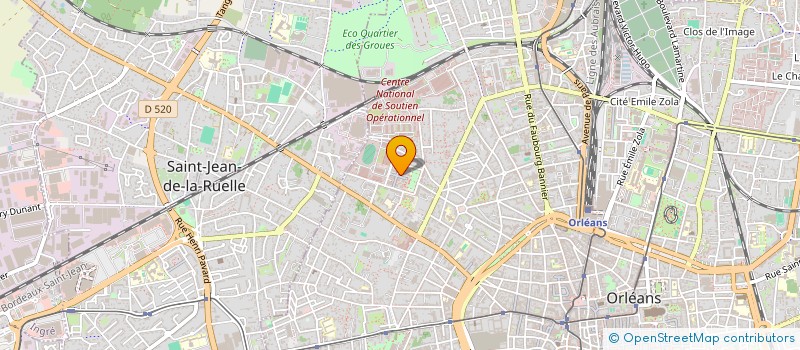 localisation de l'entreprise MONSIEUR MOHAMED EL MOURABIT  ORLEANS