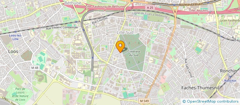 localisation de l'entreprise MONSIEUR MOHAMED EL MOURABITI à LILLE