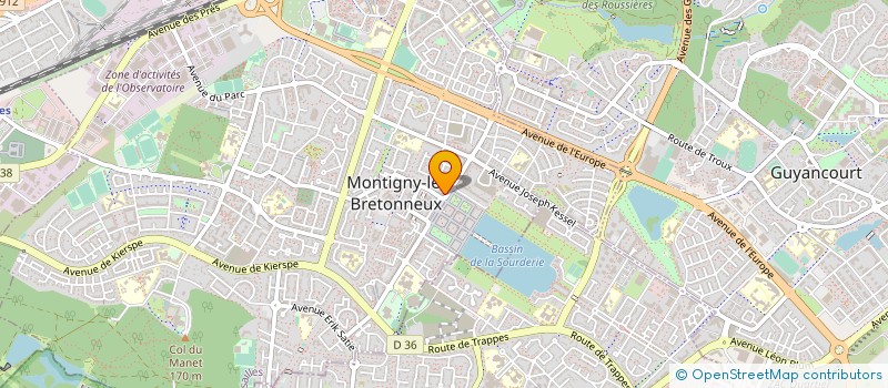 localisation de l'entreprise MONSIEUR MOHAMED EL OUANALI  MONTIGNY-LE-BRETONNEUX