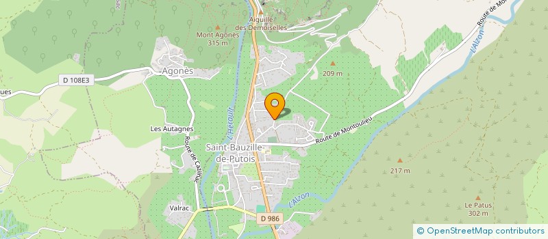 localisation de l'entreprise MONSIEUR MOHAMED EL OUARDI  SAINT-BAUZILLE-DE-PUTOIS