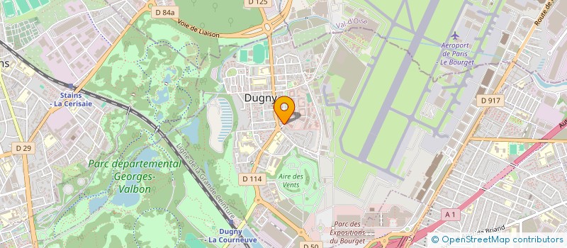 localisation de l'entreprise MONSIEUR MOHAMED EL OUASST  DUGNY