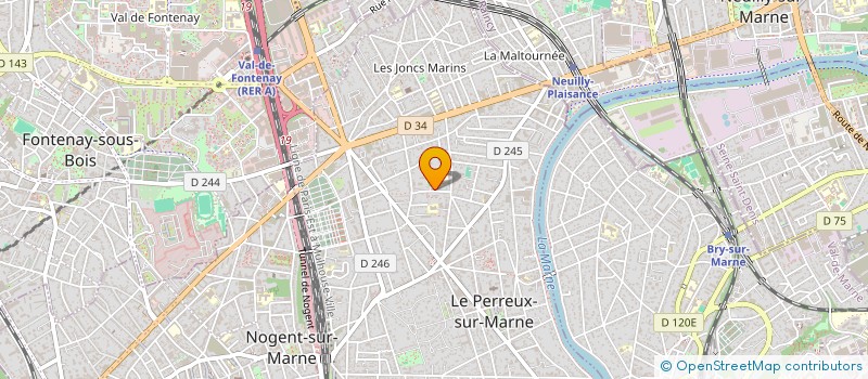 localisation de l'entreprise MONSIEUR MOHAMED EL OUNI  LE PERREUX-SUR-MARNE