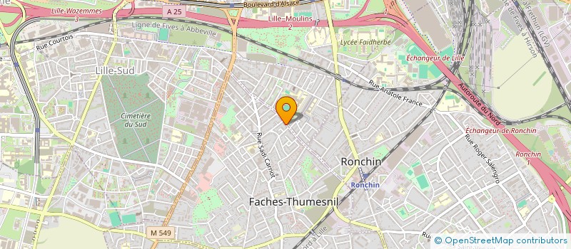 localisation de l'entreprise MONSIEUR MOHAMED EL OUTMANI à FACHES-THUMESNIL