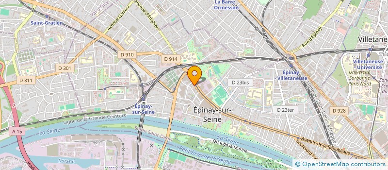 localisation de l'entreprise MONSIEUR MOHAMED EL SAEIDY à EPINAY-SUR-SEINE