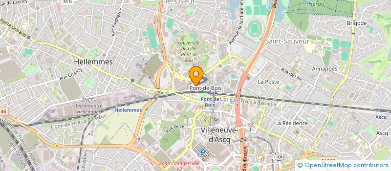 localisation de l'entreprise MONSIEUR MOHAMED EL SHAFI  VILLENEUVE-D'ASCQ