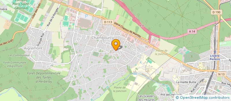 localisation de l'entreprise MONSIEUR MOHAMED EL SHAMY  CHAMBOURCY