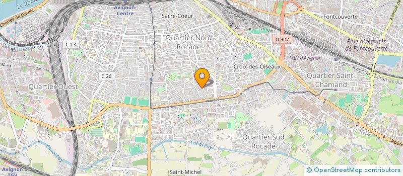 localisation de l'entreprise MONSIEUR MOHAMED EL SHEIMY  AVIGNON