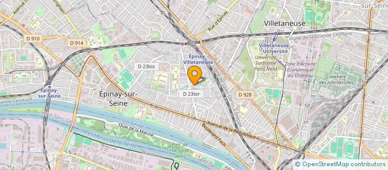 localisation de l'entreprise MONSIEUR MOHAMED EL YAACOUBI à EPINAY-SUR-SEINE