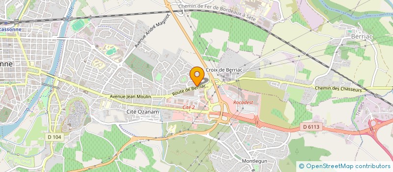localisation de l'entreprise MONSIEUR MOHAMED EL YAAKOUBI à CARCASSONNE