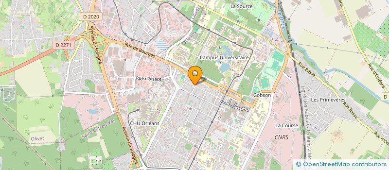 localisation de l'entreprise MONSIEUR MOHAMED EL YAAKOUBI à ORLEANS