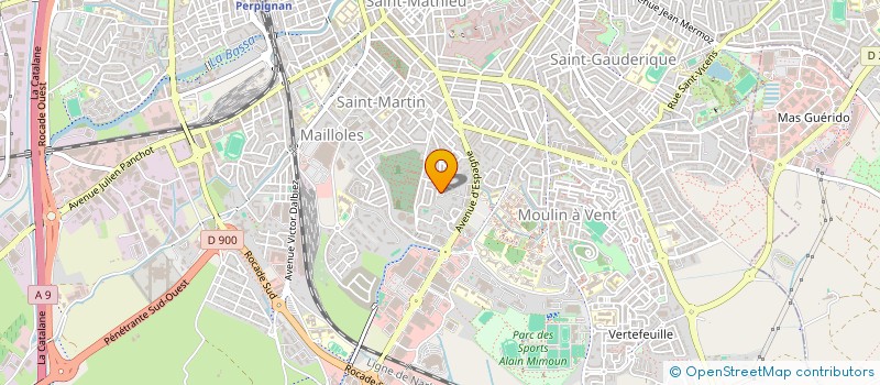localisation de l'entreprise MONSIEUR MOHAMED EL YAHYAOUI à PERPIGNAN