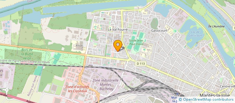 localisation de l'entreprise MONSIEUR MOHAMED EL YAHYAOUI  MANTES-LA-JOLIE