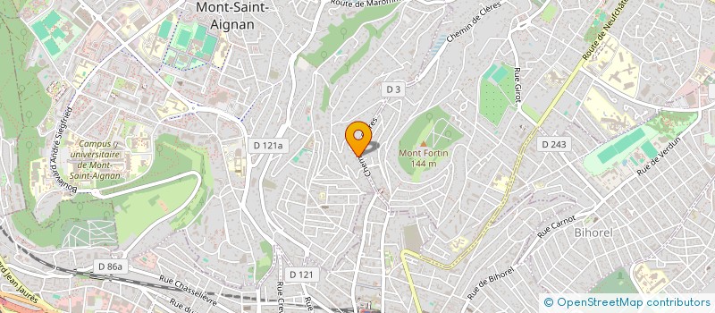 localisation de l'entreprise MONSIEUR MOHAMED EL YAKHLIFI  MONT-SAINT-AIGNAN