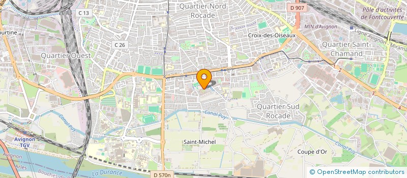 localisation de l'entreprise MONSIEUR MOHAMED EL YAKOUBI  AVIGNON