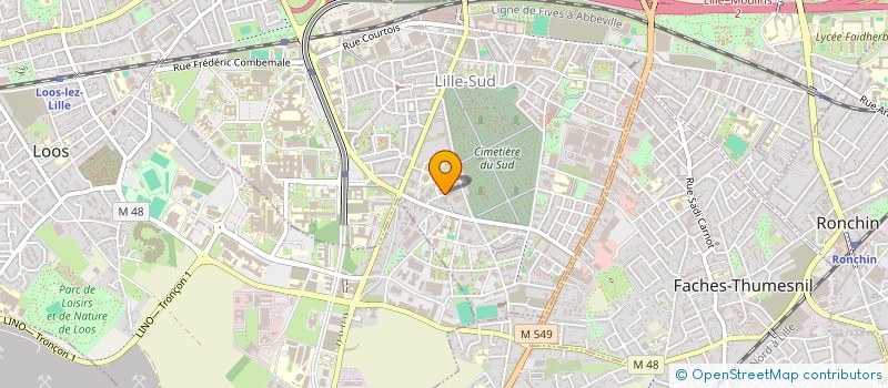 localisation de l'entreprise MONSIEUR MOHAMED EL YAZIDI  LILLE