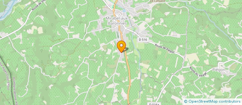 localisation de l'entreprise MONSIEUR MOHAMED EL YOUSSFI  MIRABEL-AUX-BARONNIES