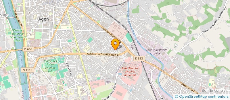 localisation de l'entreprise MONSIEUR MOHAMED ELAAOUD à AGEN