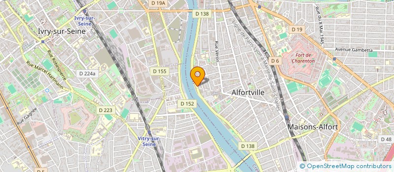 localisation de l'entreprise MONSIEUR MOHAMED ELAMMOUCHI à ALFORTVILLE