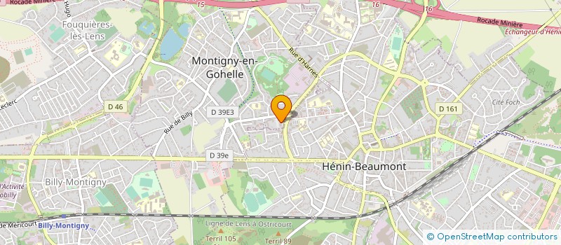 localisation de l'entreprise MONSIEUR MOHAMED ELAMRAOUI  MONTIGNY-EN-GOHELLE