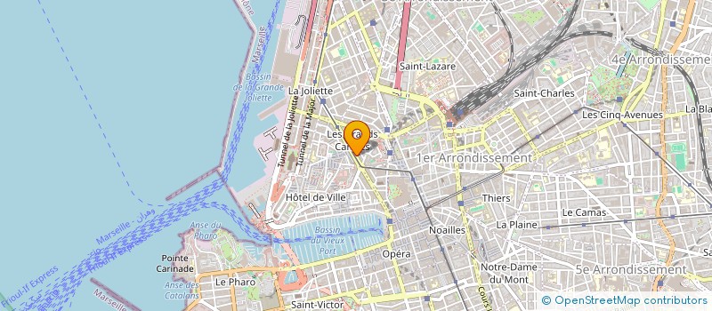 localisation de l'entreprise MONSIEUR MOHAMED ELAOUILI  MARSEILLE
