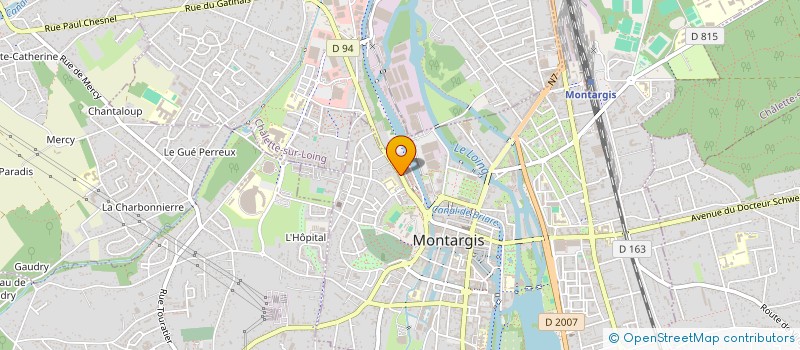 localisation de l'entreprise MONSIEUR MOHAMED ELBASRI à MONTARGIS