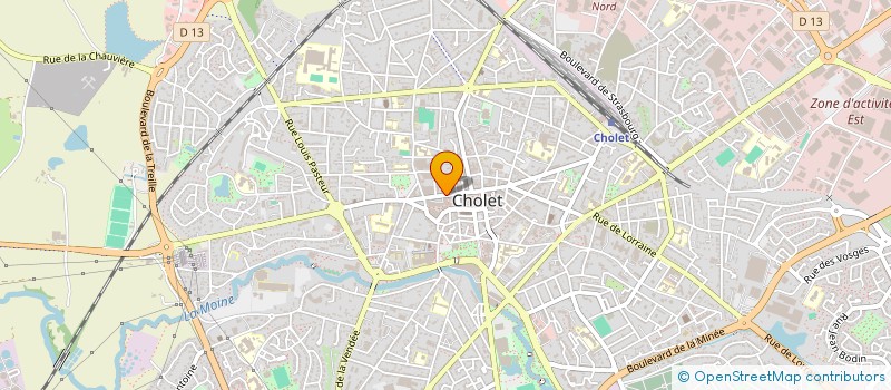 localisation de l'entreprise MONSIEUR MOHAMED ELBOUANANI à CHOLET