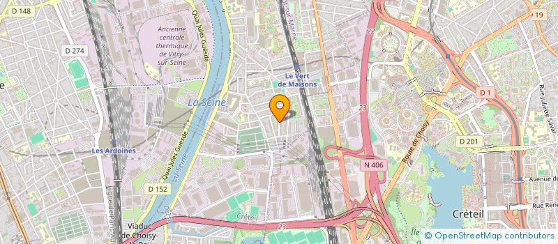 localisation de l'entreprise MONSIEUR MOHAMED ELEISAWY  ALFORTVILLE