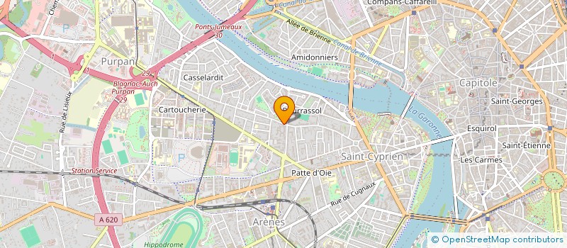 localisation de l'entreprise MONSIEUR MOHAMED ELFATEH HAMDAN ADAM à TOULOUSE