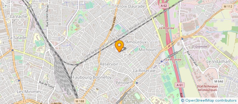 localisation de l'entreprise MONSIEUR MOHAMED ELGHAMOURI à TOULOUSE