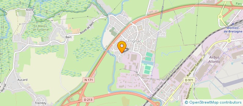 localisation de l'entreprise MONSIEUR MOHAMED ELHADI ADAM  TRIGNAC