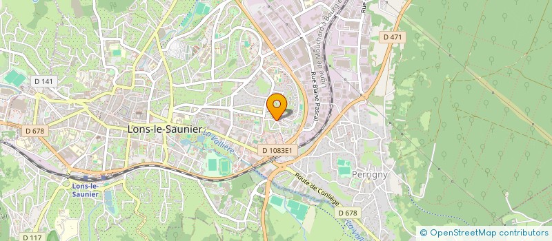 localisation de l'entreprise MONSIEUR MOHAMED ELHAFI  LONS-LE-SAUNIER