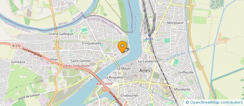 localisation de l'entreprise MONSIEUR MOHAMED ELHANAFI  ARLES