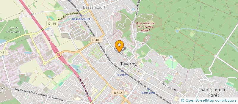 localisation de l'entreprise MONSIEUR MOHAMED ELMANE à TAVERNY