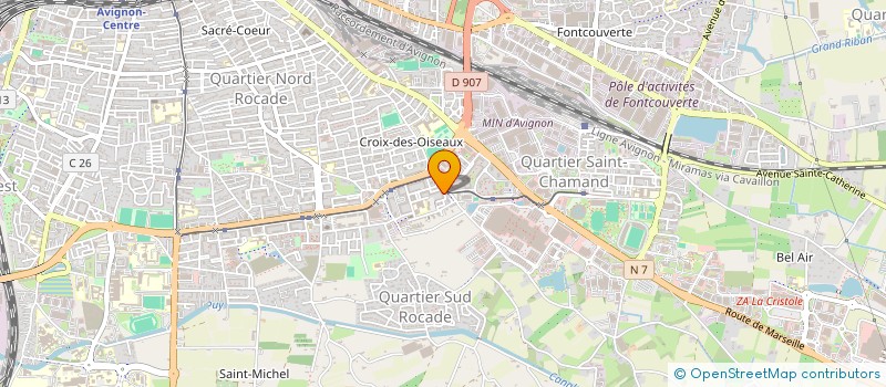 localisation de l'entreprise MONSIEUR MOHAMED ELMARKOUCHI à AVIGNON